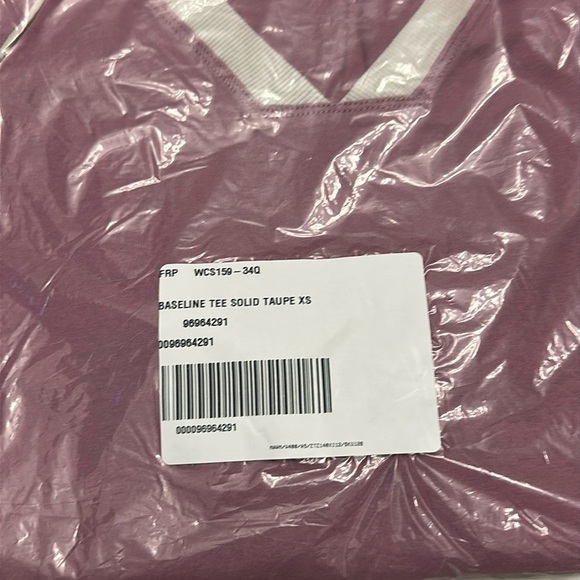 NWOT Free People Baseline Solid Tee in Vanilla Fig - Picture 9 of 9